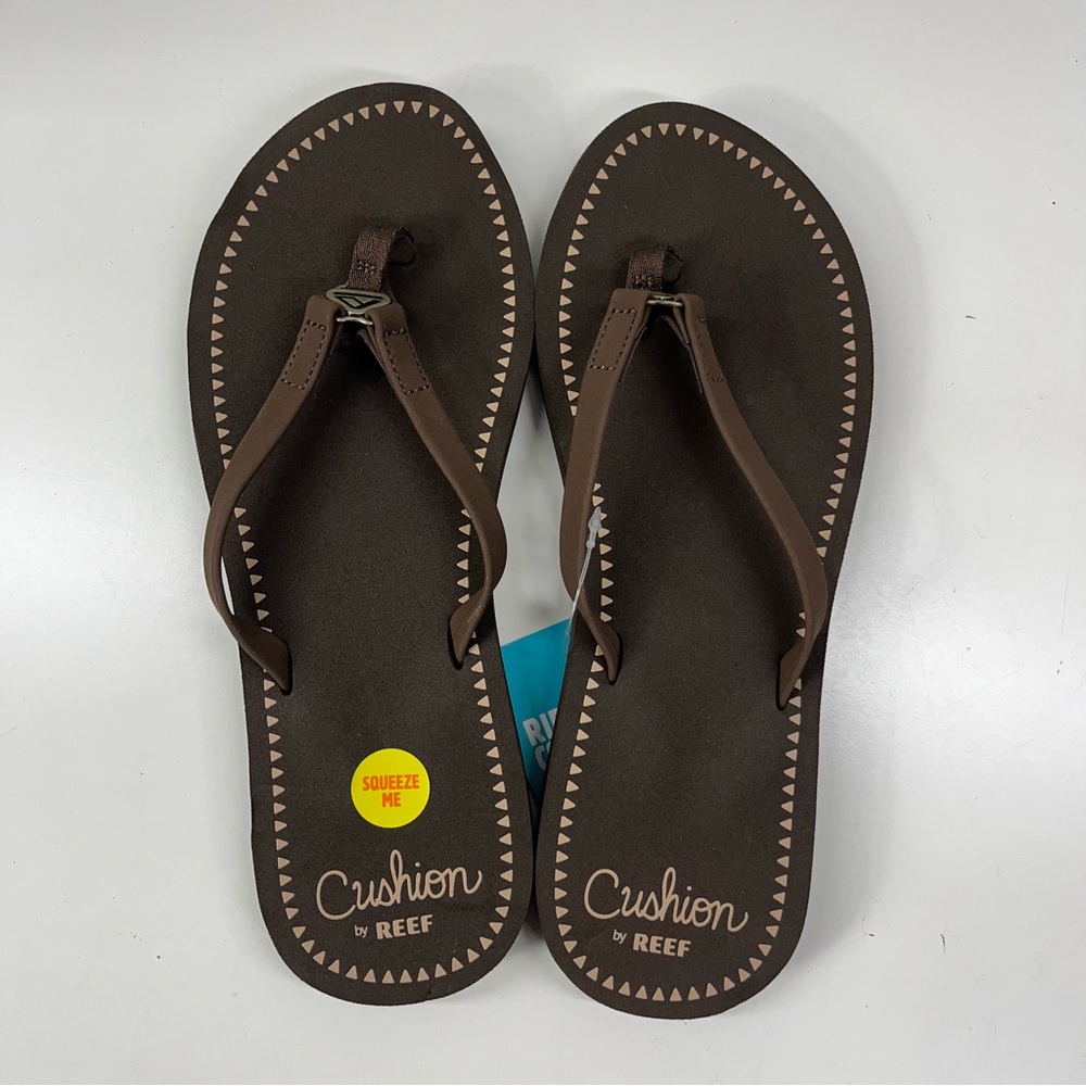 NWT REEF CUSHION DEVYNN in Brown Size 9